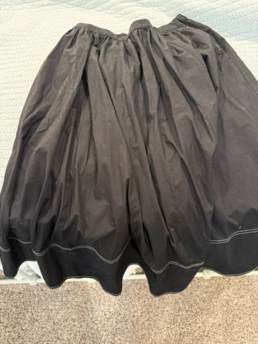 JCrew Black Maxi Skirt